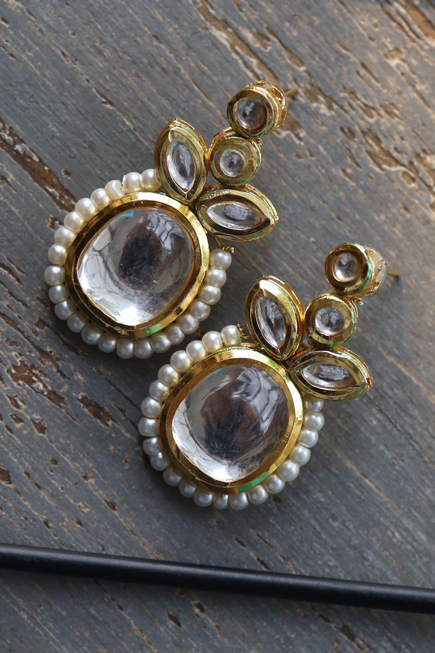 Heirloom Carved Earrings 