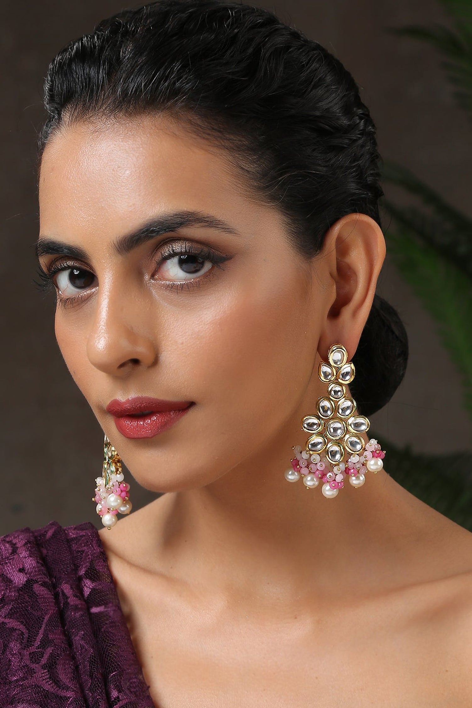 Pragati Floral Earrings 