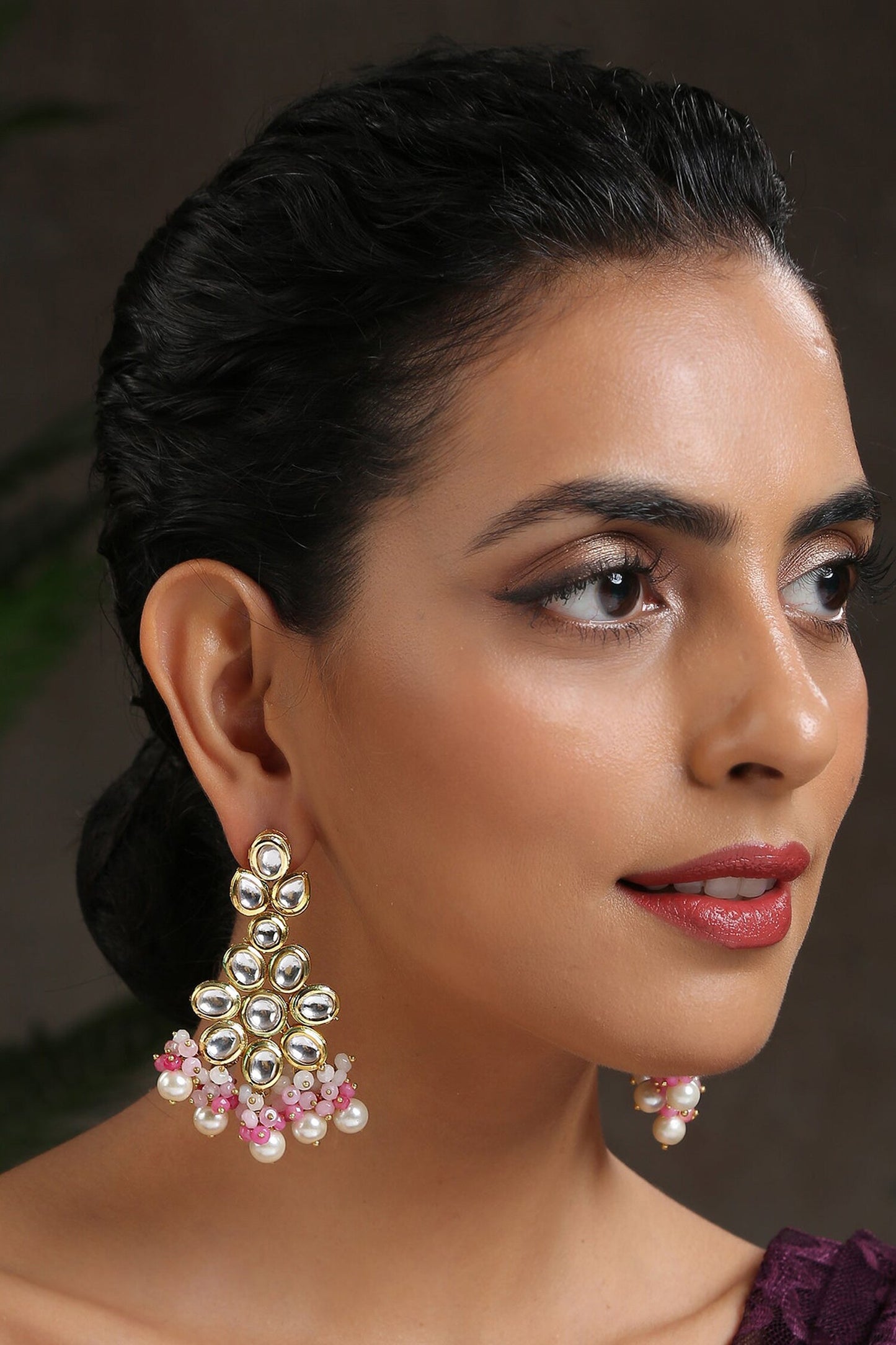 Pragati Floral Earrings 