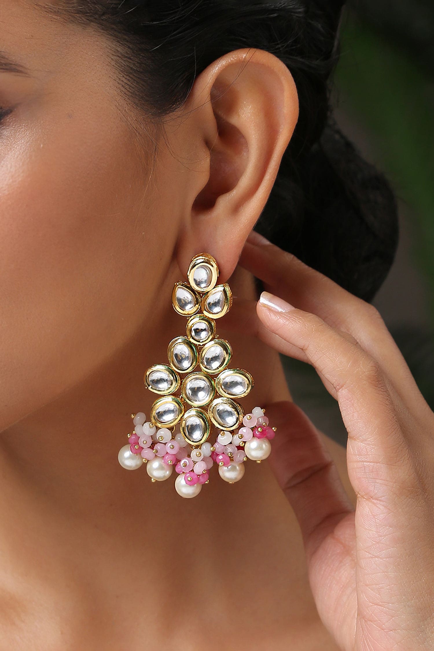 Pragati Floral Earrings 