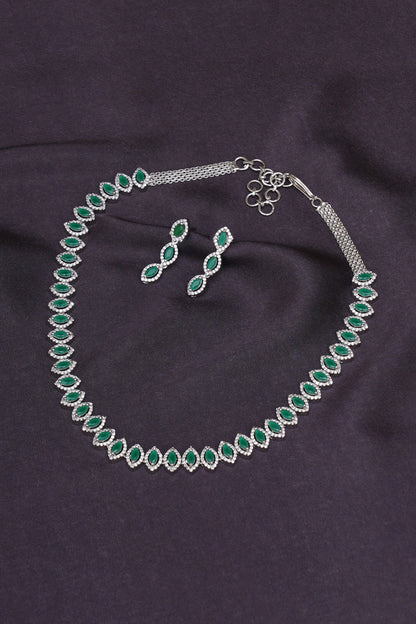 Stone Studded Necklace Set 
