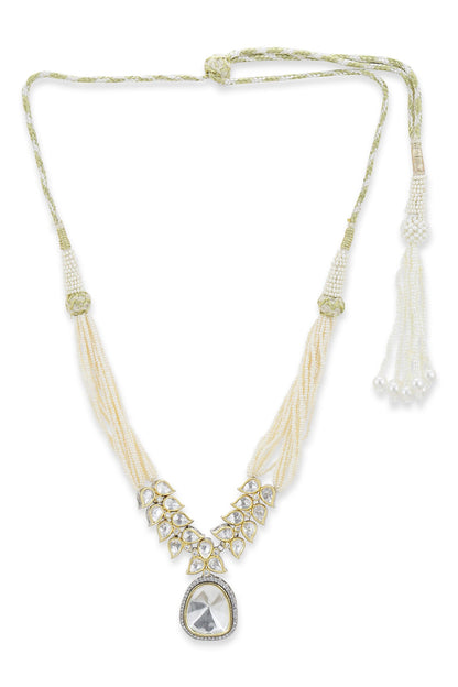 Geometric Cutwork Kundan Choker 