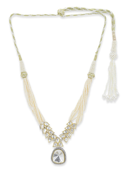 Geometric Cutwork Kundan Choker 