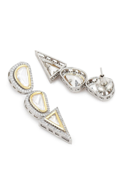 Geometric Cutwork Necklace Set 