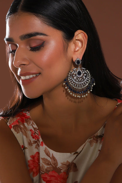Carved Dangler Earrings 