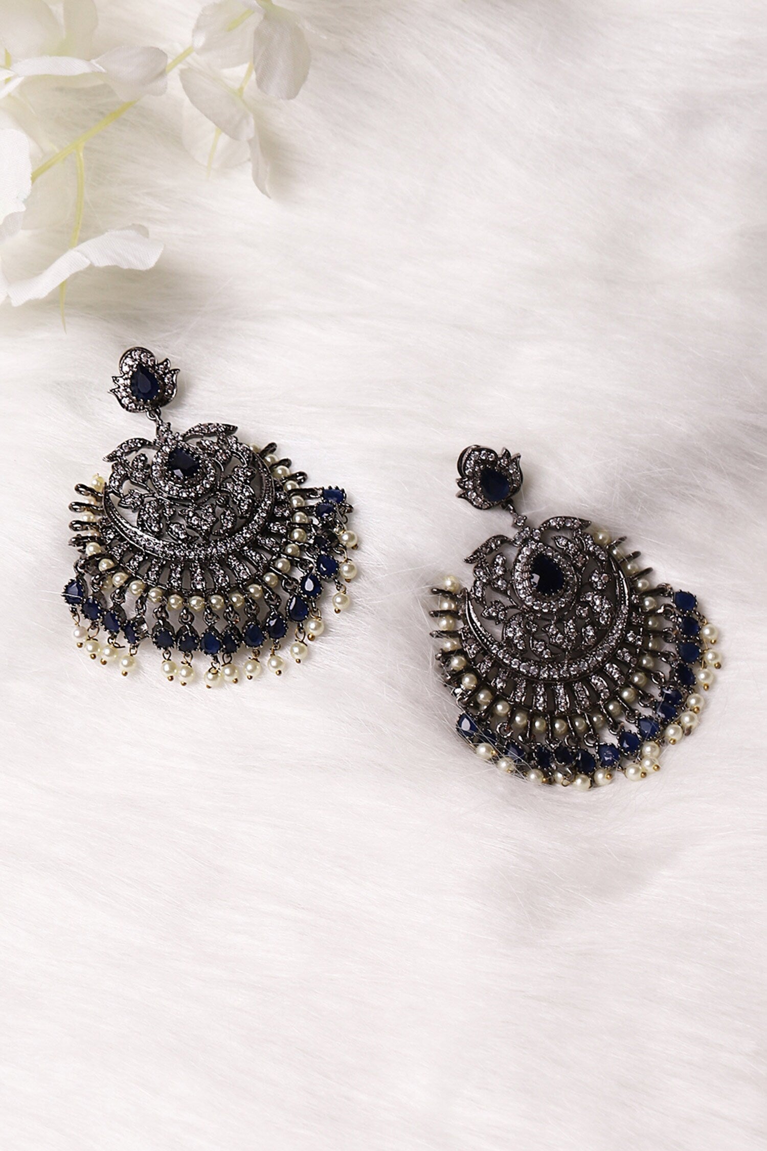 Carved Dangler Earrings 