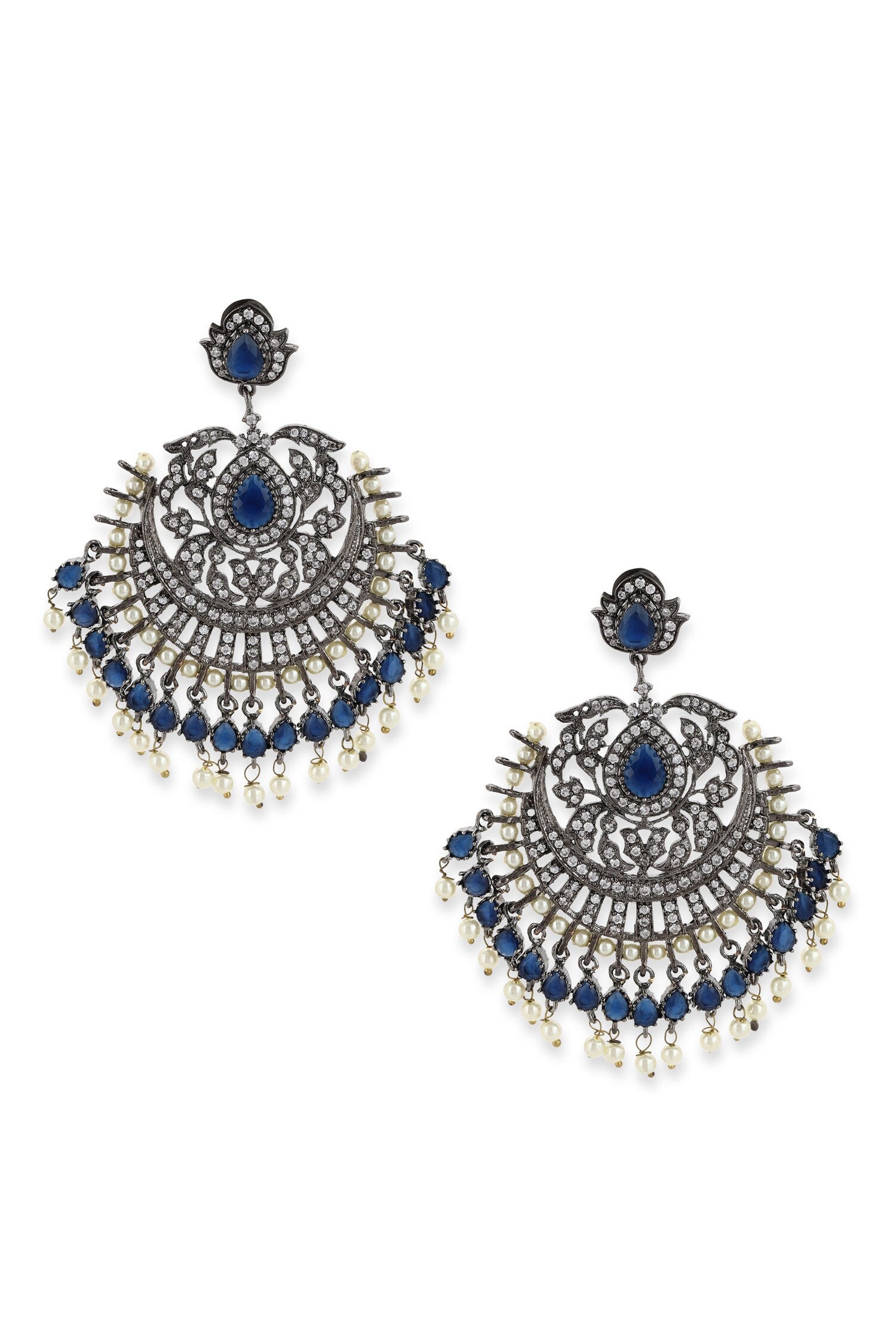 Carved Dangler Earrings 