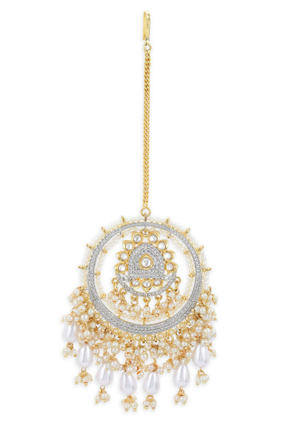 Floral Carved Maangtikka 