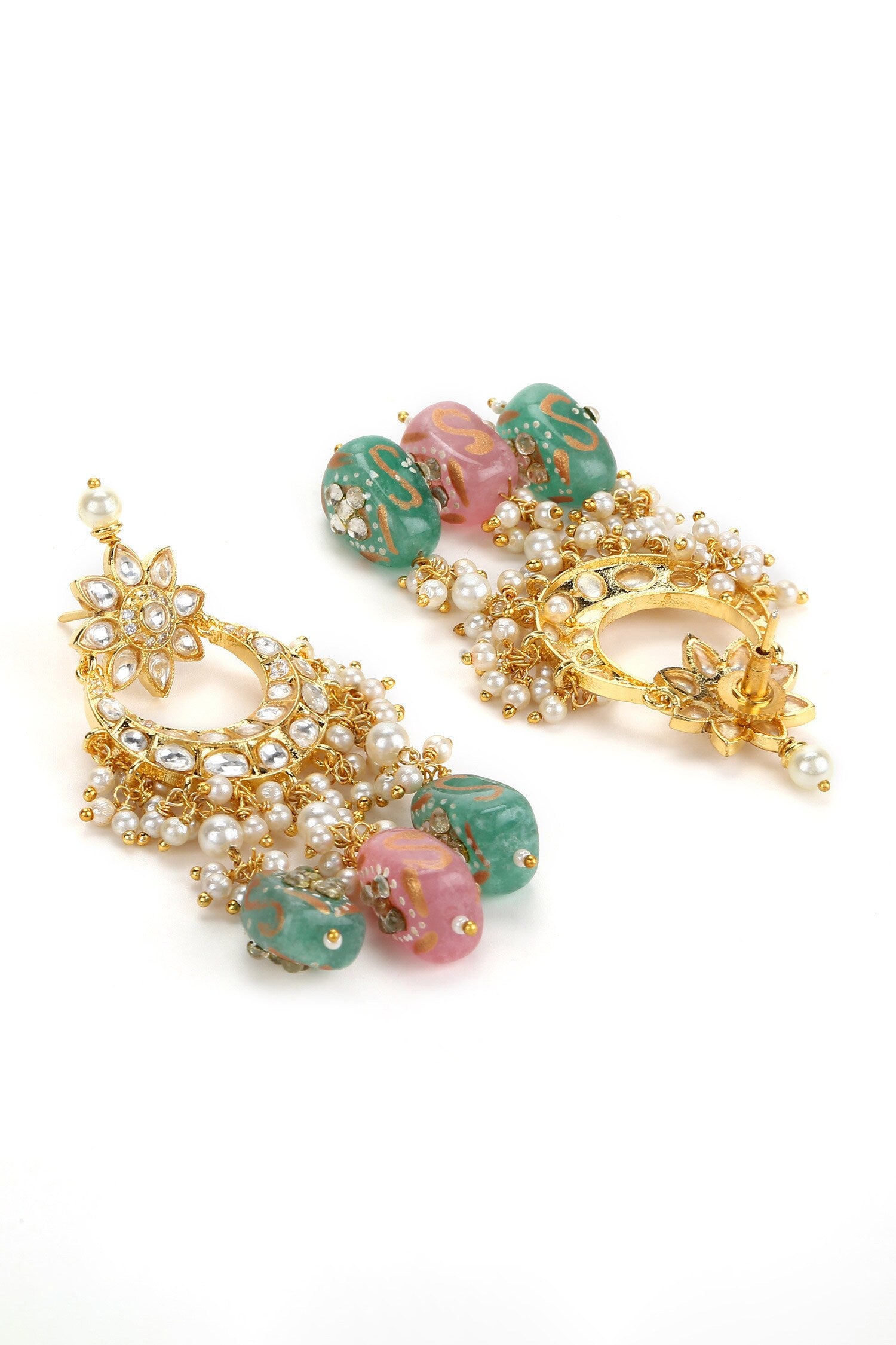 Kundan Studded Half-Moon Choker Set 