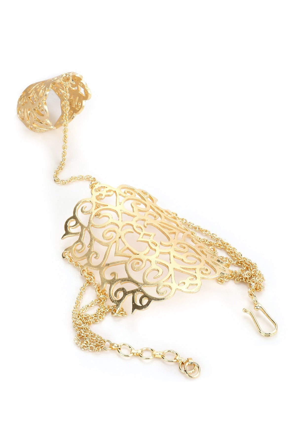 Swirl Cut-Out Hand-Harness 