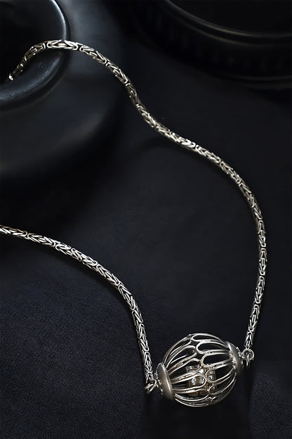 Sphere Pendant Necklace 