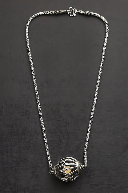 Sphere Pendant Necklace 