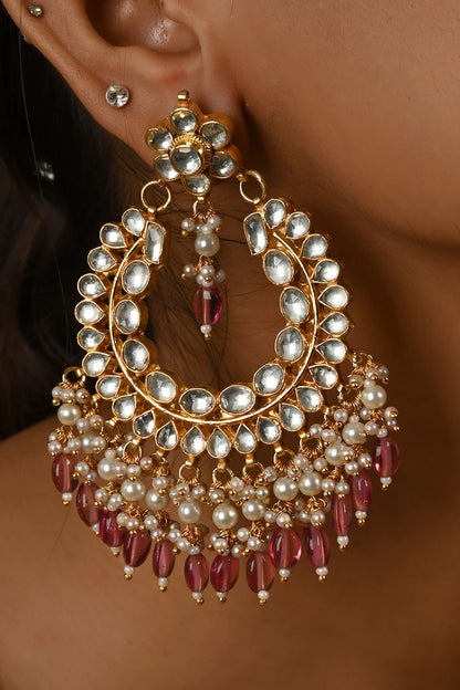 Kundan Embellished Earrings 
