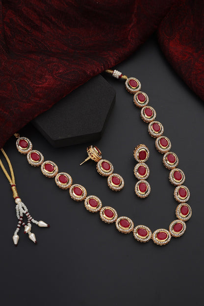 Stone Studded Kundan Choker Set 