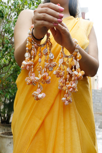 Nivasini Hand Embroidered 2 Pcs Kaleera 