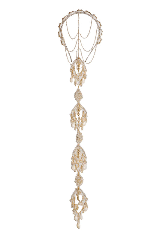 Pavitra Floral Embellished Hair Accessory 