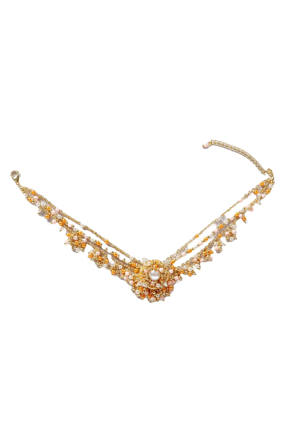 Chitra Bead Embellished Pendant Choker 