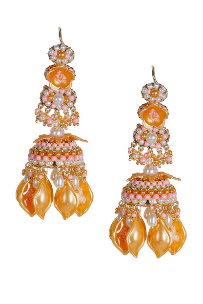 Gamya Pearl Embellished Ear Cuffs 