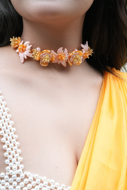 Gopi Floral Shaped Choker 