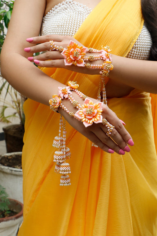 Gopi Floral Shaped Hathphool - Single Pc 