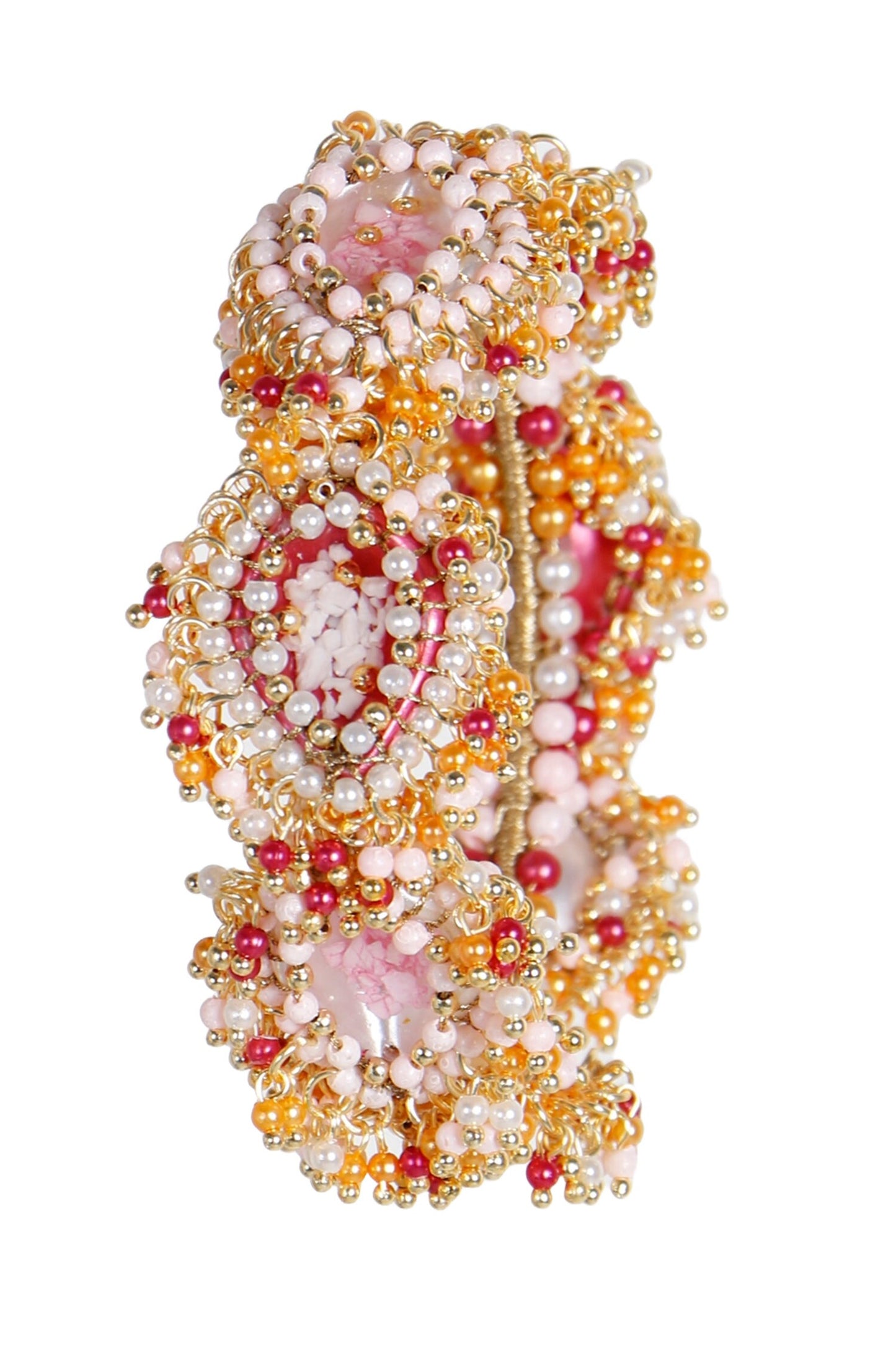 Induleka Pearl Embellished Bangle 