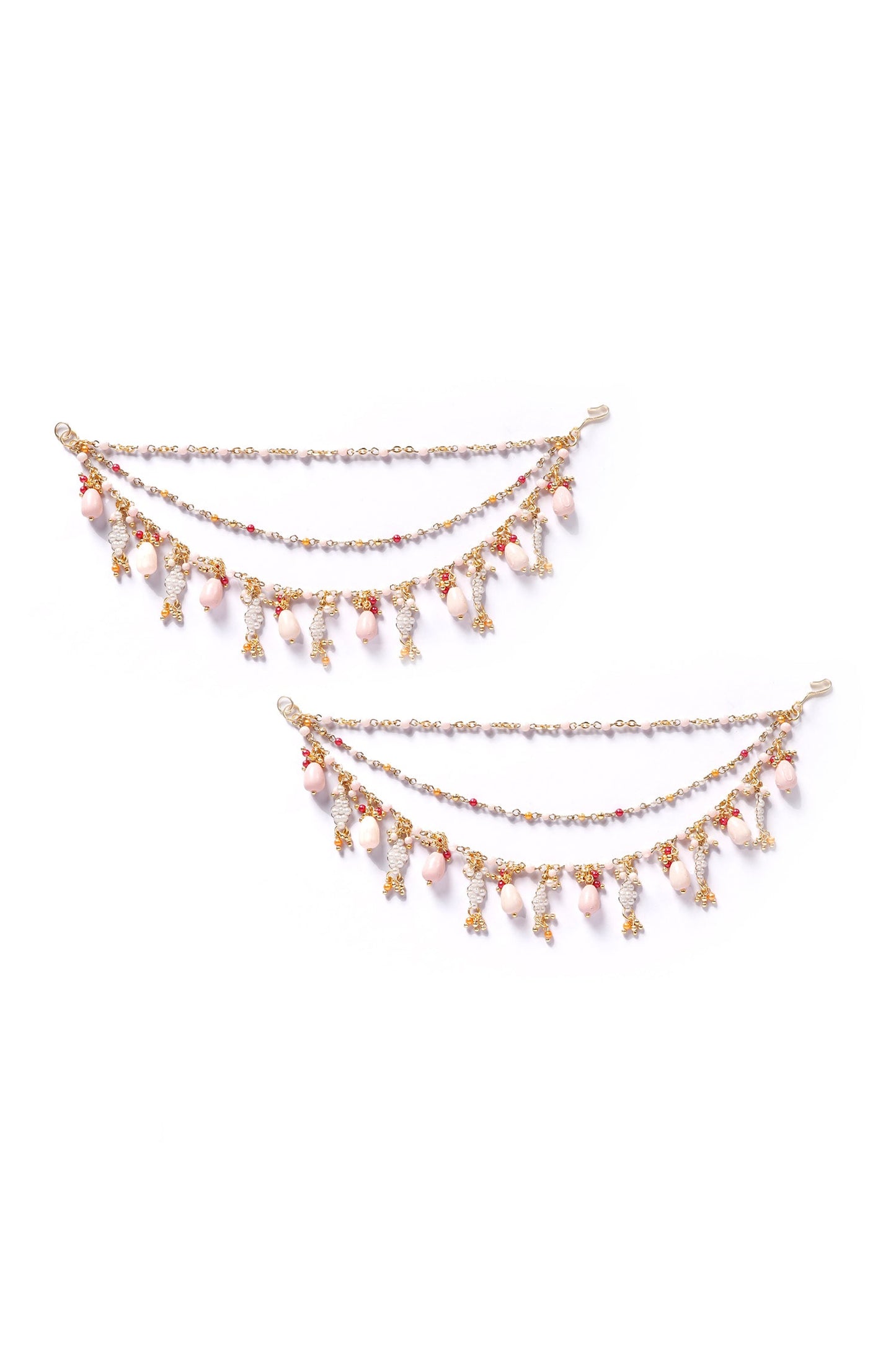 Induleka Pearl Embellished String Ear Chain 