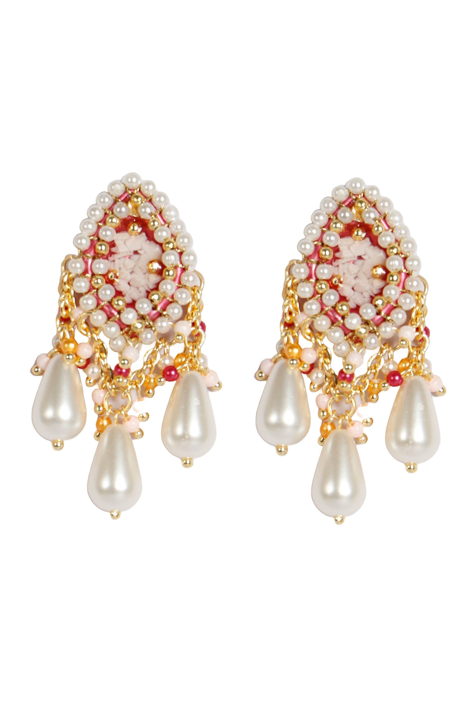 Induleka Tear Drop Shaped Earrings 
