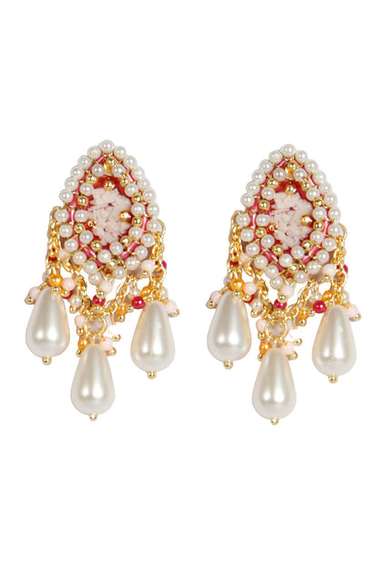 Induleka Tear Drop Shaped Earrings 
