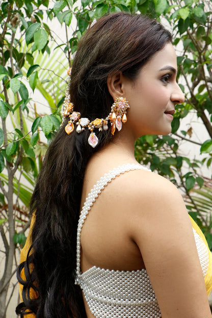 Nivasini Ear Chain 