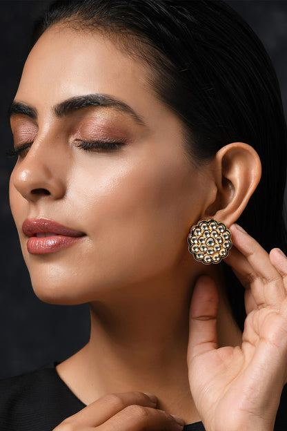 Floret Carved Studs 