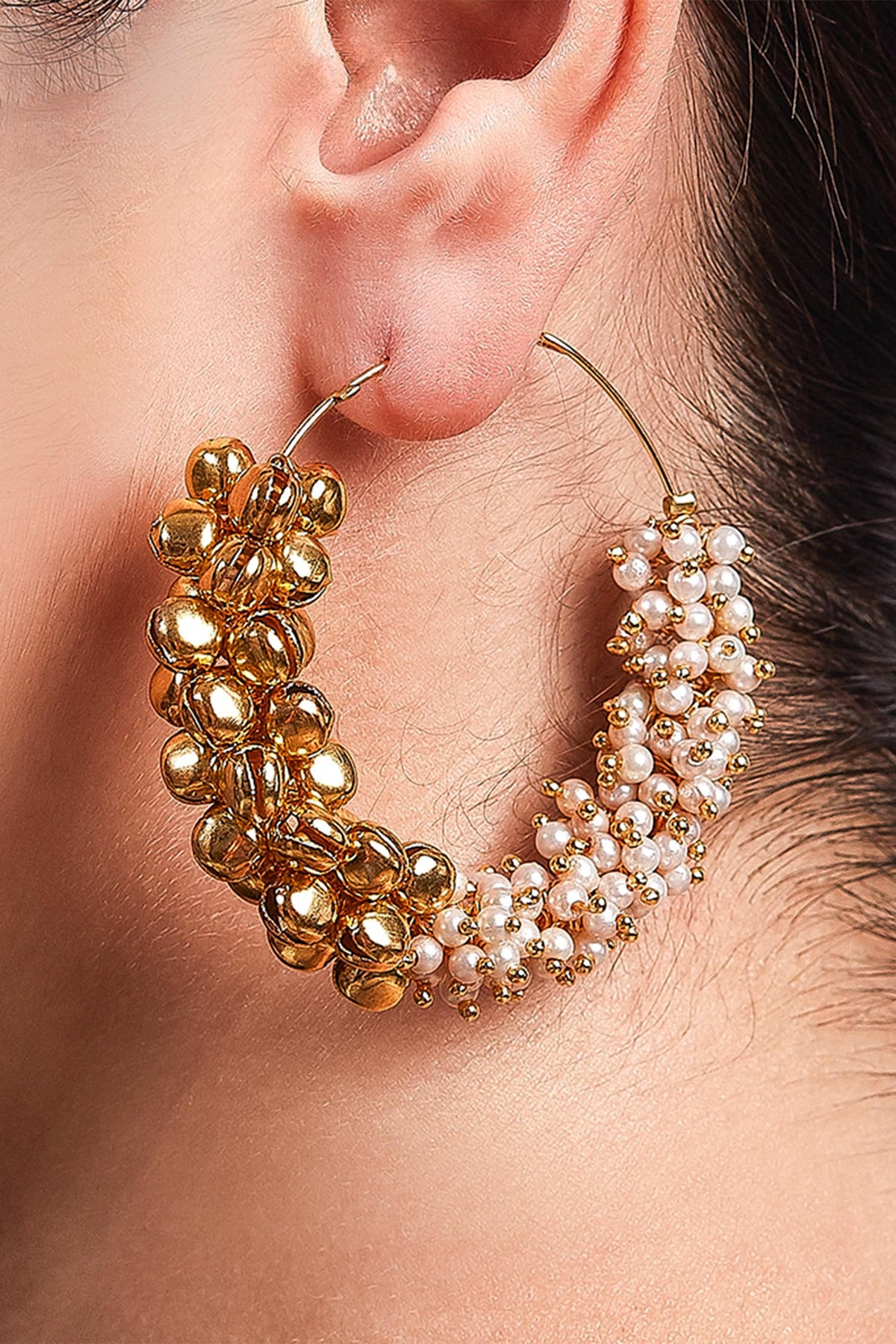 Ghungaroo Embellished Hoops 