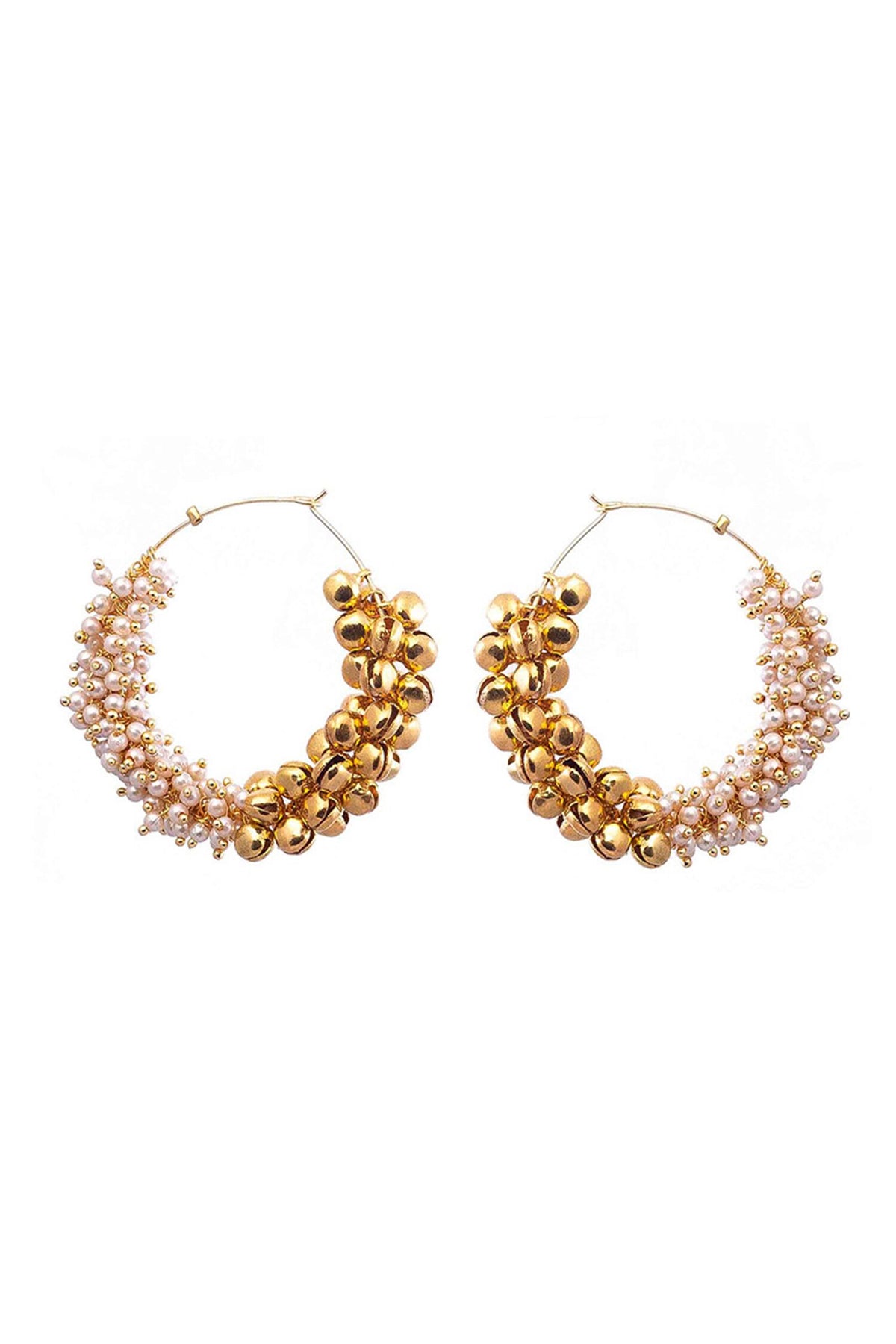Ghungaroo Embellished Hoops 