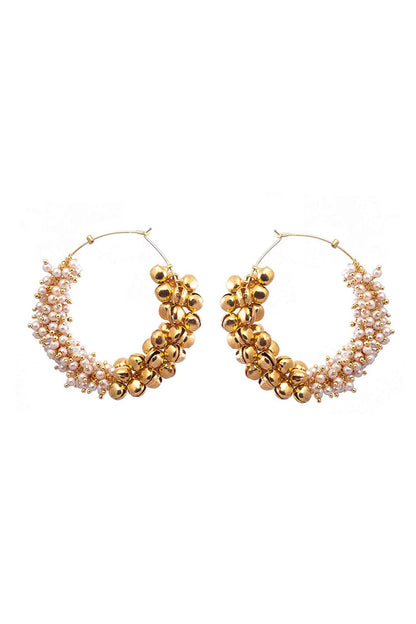 Ghungaroo Embellished Hoops 