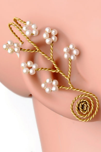 Small Pearlicious Ear cuffs 