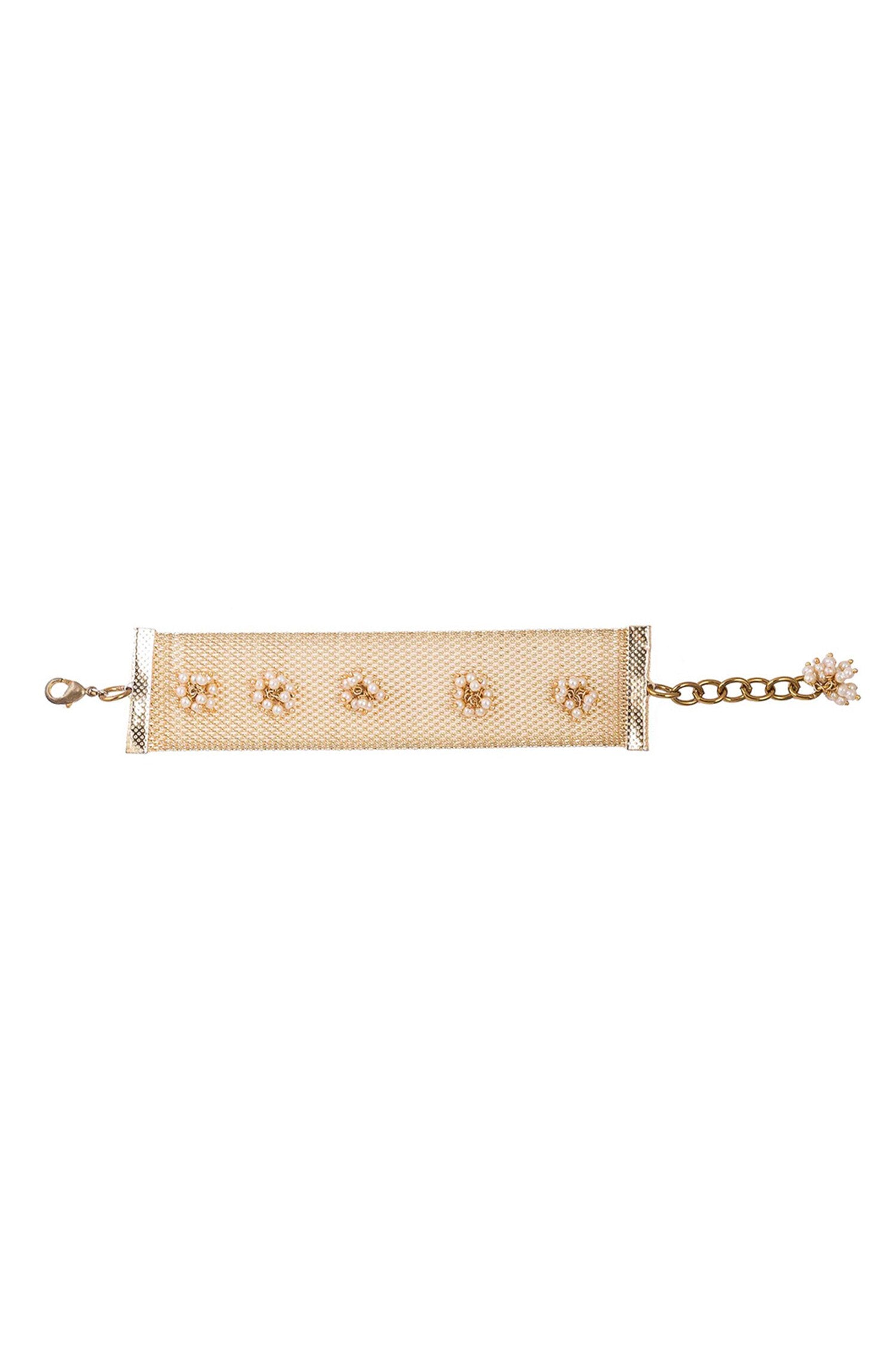 Beaded Cluster Choker 