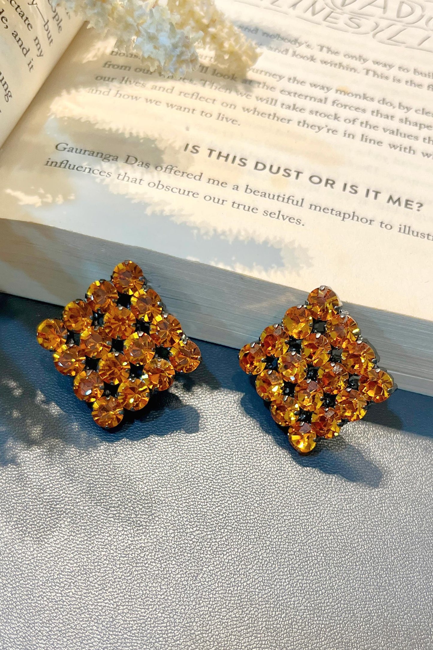 Swarovski Stone Embellished Studs 