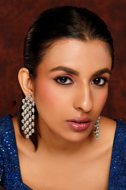 Diamond Embellished Danglers 