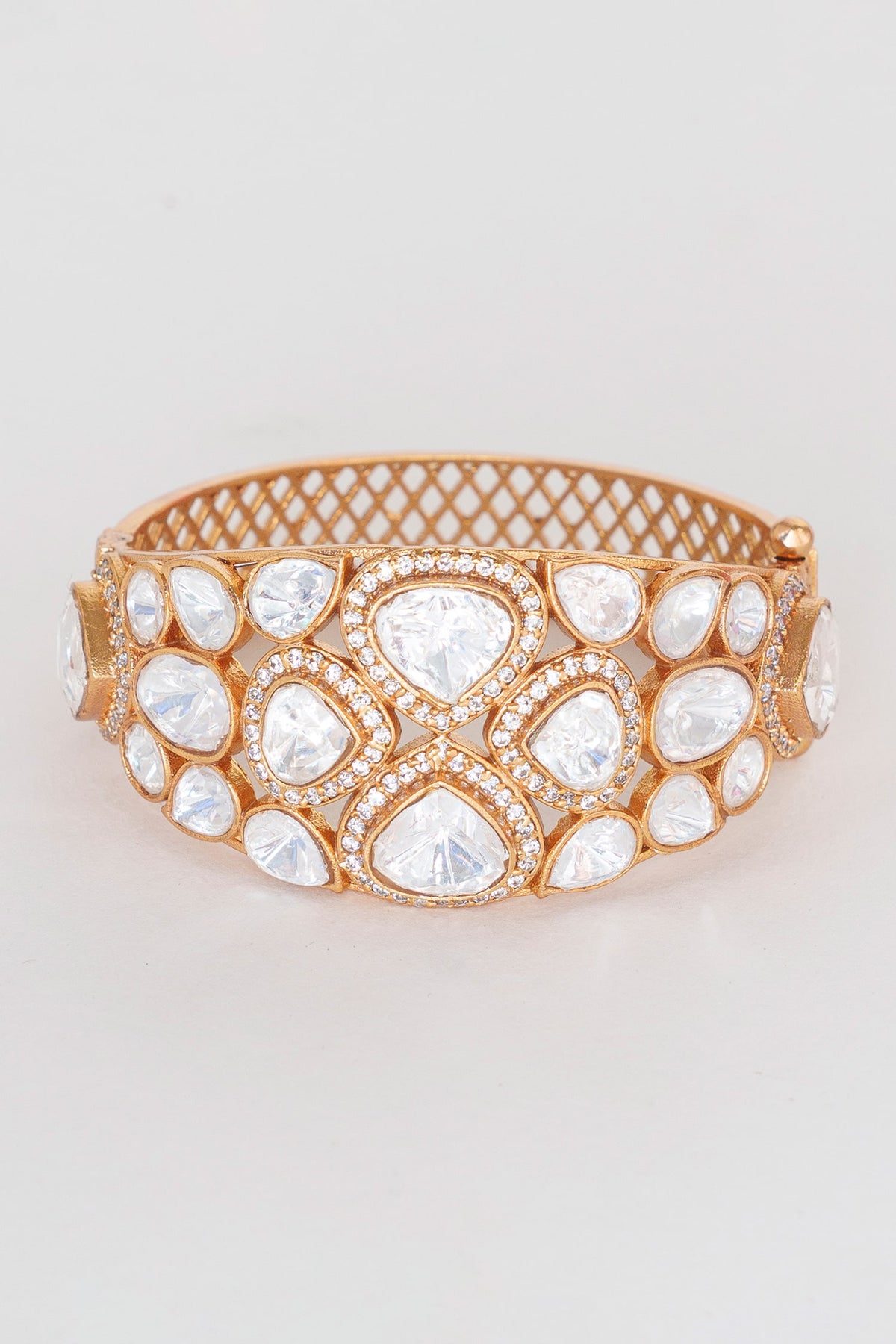 Moissanite Embellished Kada 
