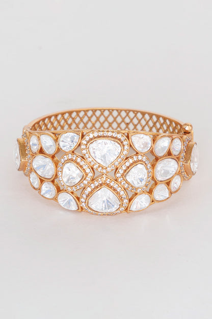 Moissanite Embellished Kada 