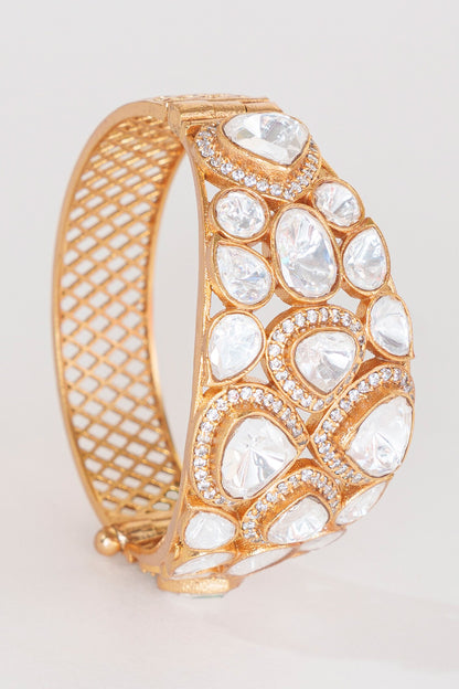 Moissanite Embellished Kada 