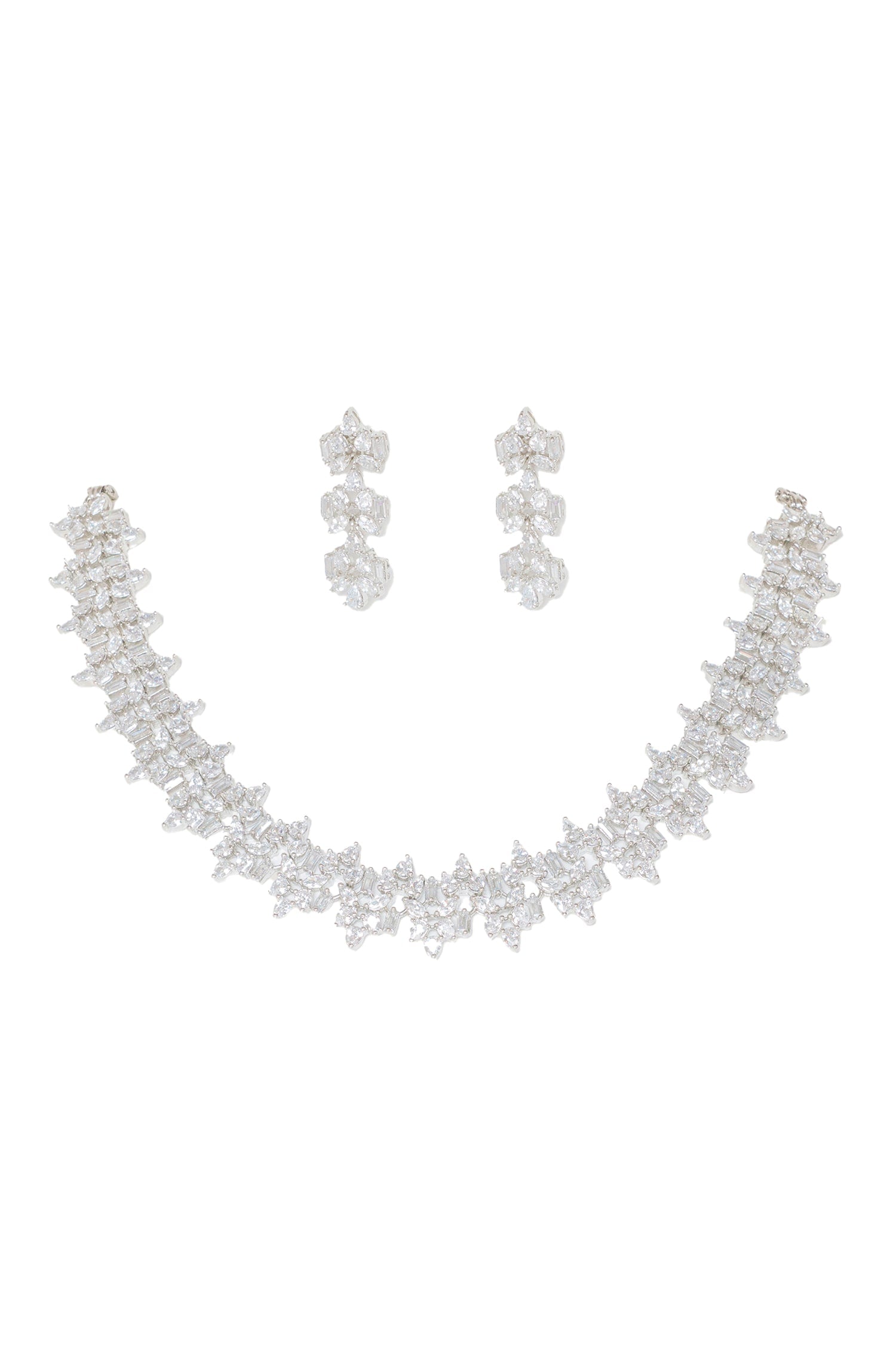 Diamond Embellished Choker Set 