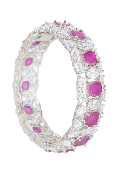 Diamond Embellished Bangles - Set of 2 