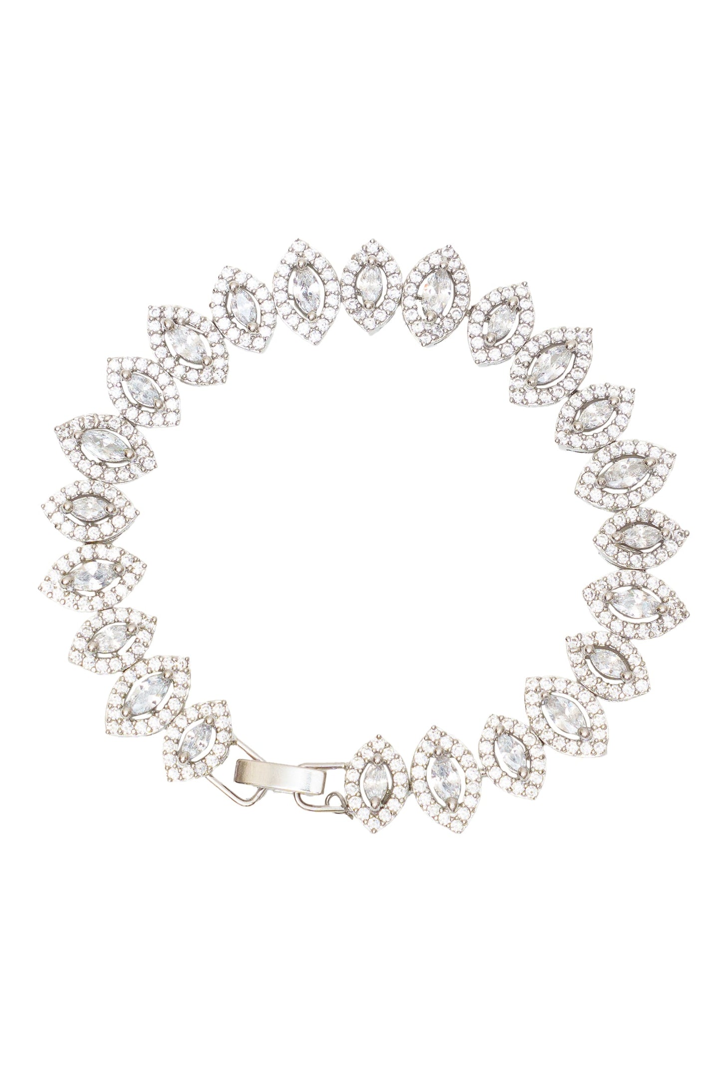 Diamond Embellished Cutwork Bracelet 