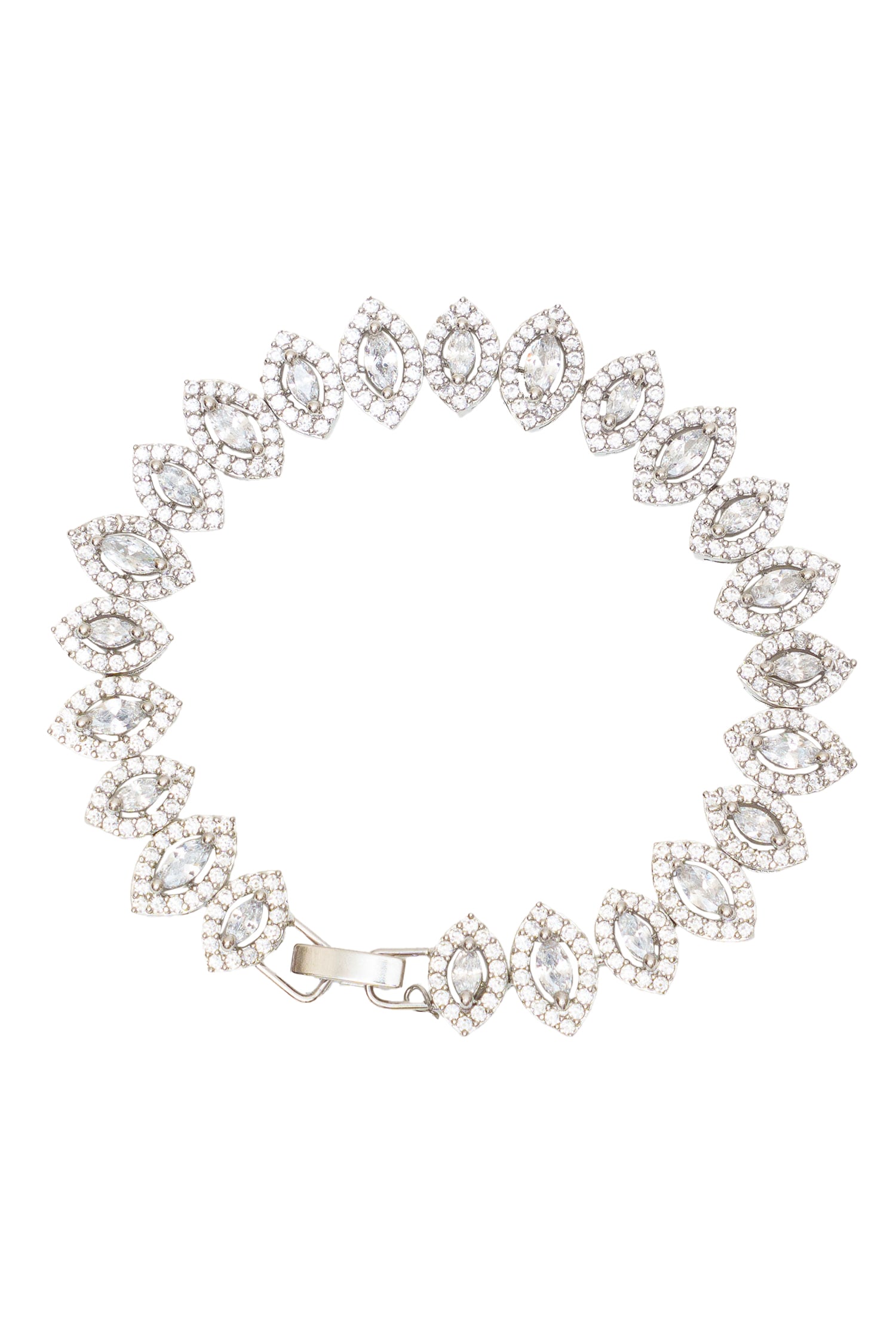 Diamond Embellished Cutwork Bracelet 