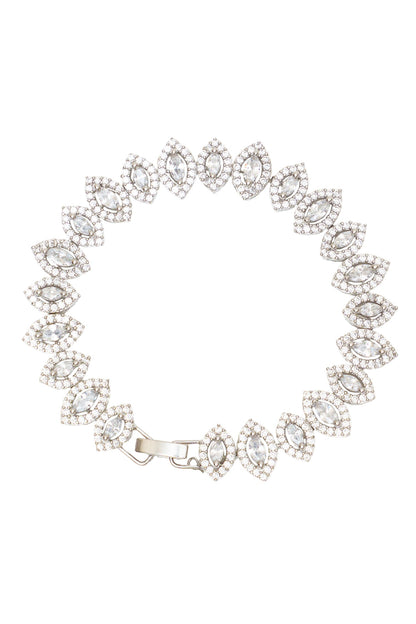 Diamond Embellished Cutwork Bracelet 