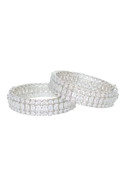 Stone Embellished Kada - 2 Pcs 