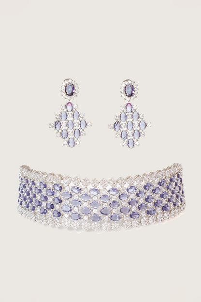 Jaal Cutwork Choker Set 