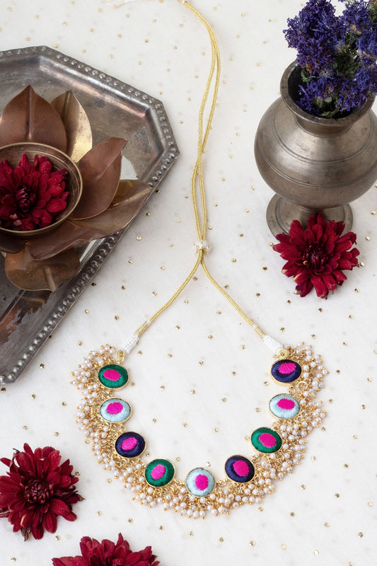 Blooming Daffodil Necklace 