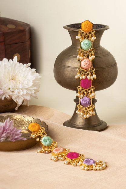 Lily Fantasy 5 Tier Dangler Earrings 