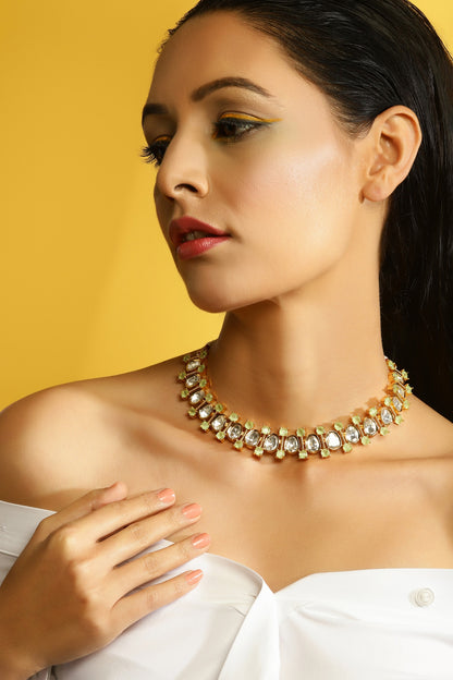 Stone Embellished Choker 